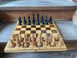 Grosses Vintage Schach Schachspiel VERSAND 10.-