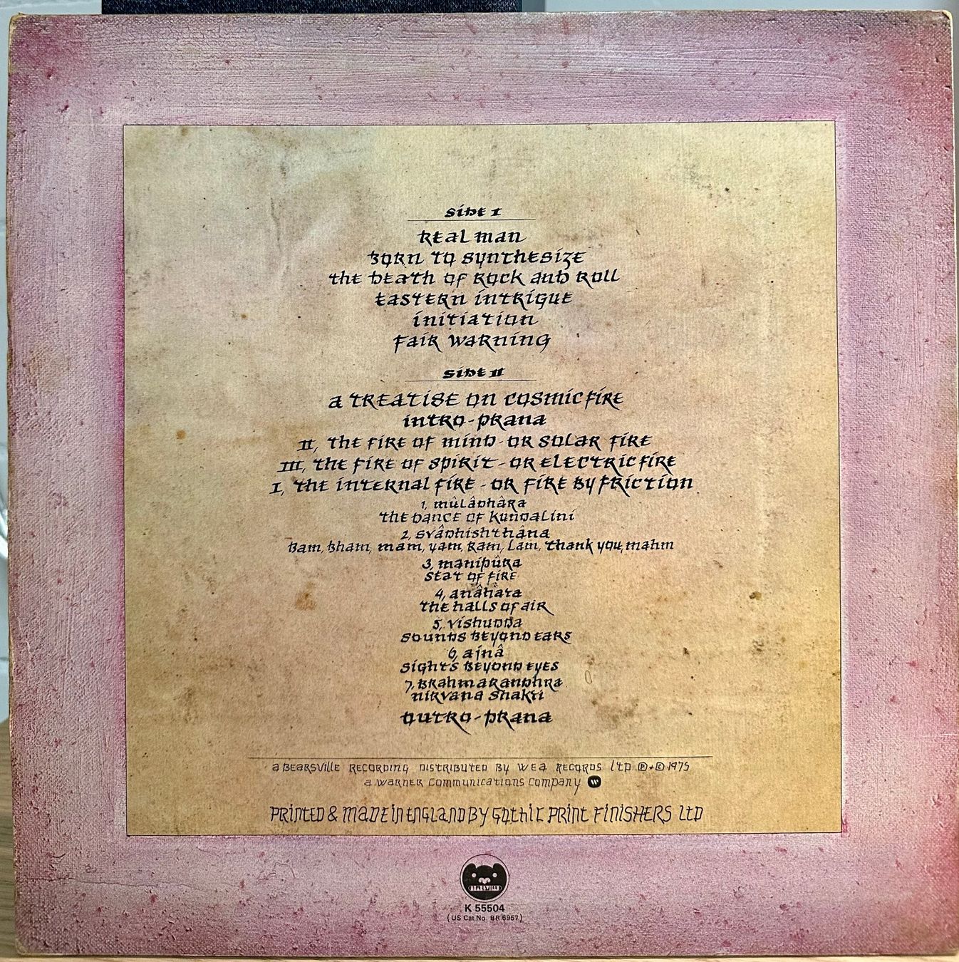 Dischi in vinile: Todd Rundgren - Initiation // LP: VG; Sleeve: VG – Usato da Zürich venduto da saltbee 1