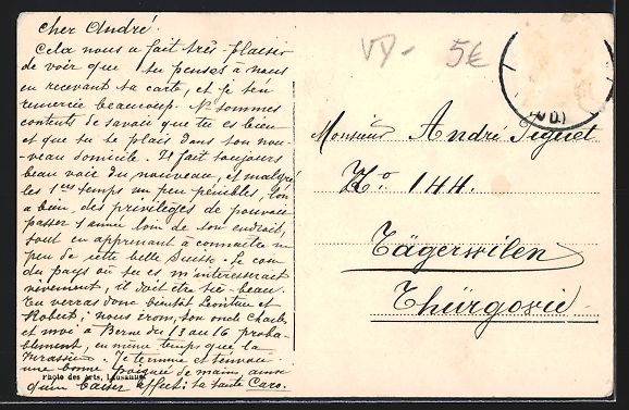 Cartoline postali: Sentier, Quartier de la Gare et Mont-Ten – Usato da Berlin venduto da bartko-reher 1
