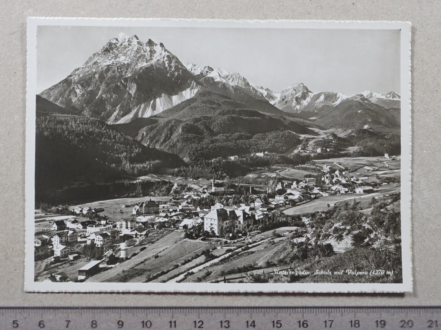 Cartoline postali: Schuls, Vulpera, Scuol, 1989 – Usato da Lenzburg venduto da fh1