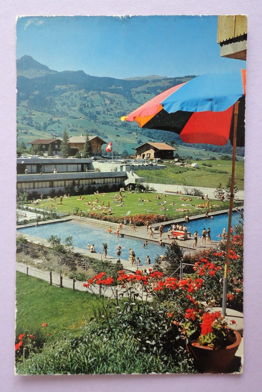 Cartoline postali: Grindelwald, Gartenbad Hellbach – Difettoso da Fétigny venduto da Billy2miny