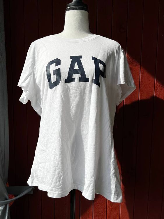 Gap T-Shirts: GAP T-Shirt XL Weiss Baumwolle – Neu und originalverpackt aus Riehen von edu_92w7 1