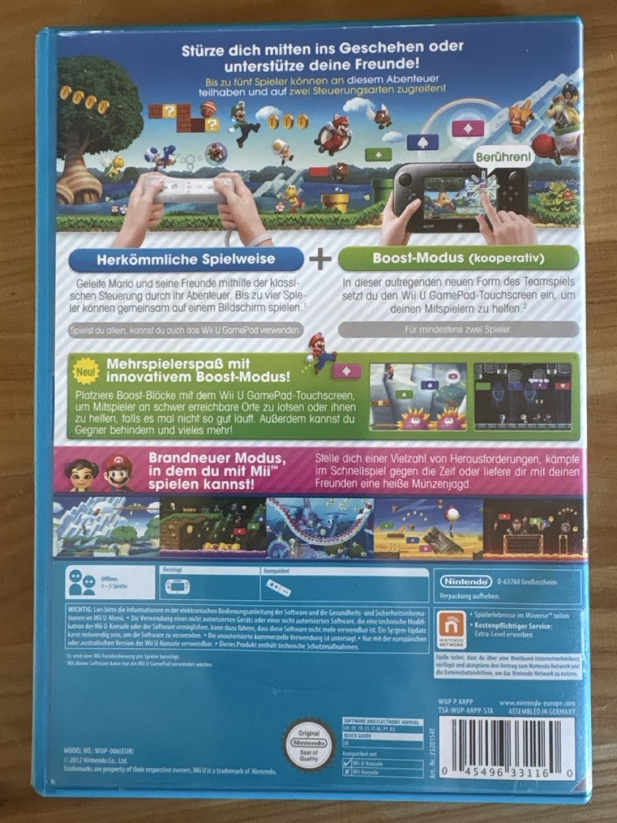 Giochi: Wii Game / New Super Mario Bros. U – Usato da Rümlang venduto da BoutiqueMonique16 1