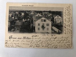 Vorstadt Bergli, Gruss aus Arbon, 27. Jan 1901