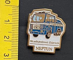 Stadtpolizei Zürich NEPTUN Lastwagen / Pin