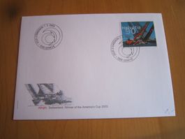 S1 dschöner FDC Alinghi
