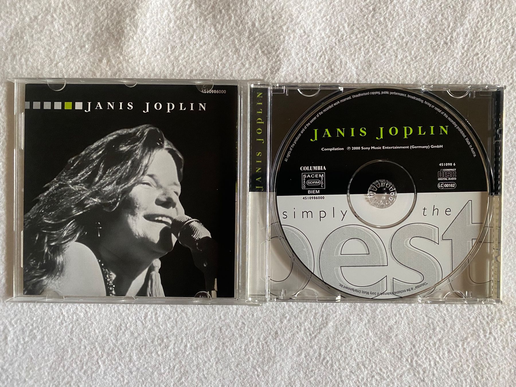 CDs: Janis Joplin - Simply the best – Neu (gemäss Beschreibung) aus Duggingen von Kisha010 1