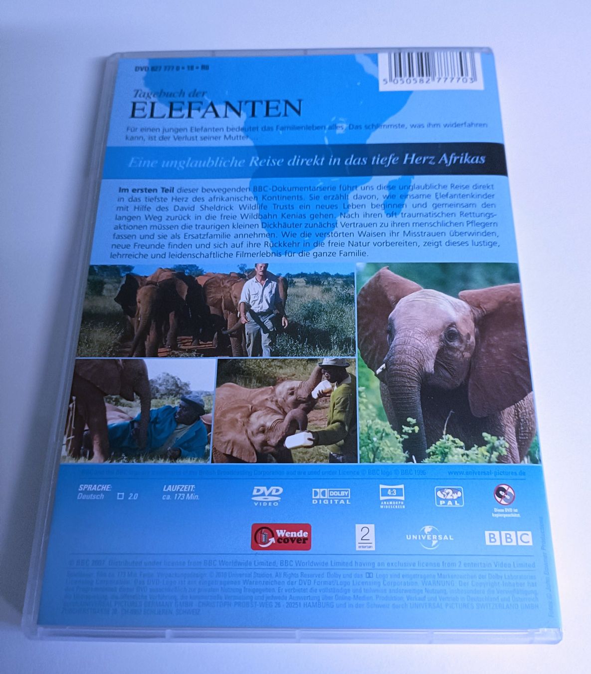 Tutti i DVDs: Tagebuch der Elefanten, Teil 1 | DVD – Usato da Köniz venduto da Movieportal007 1