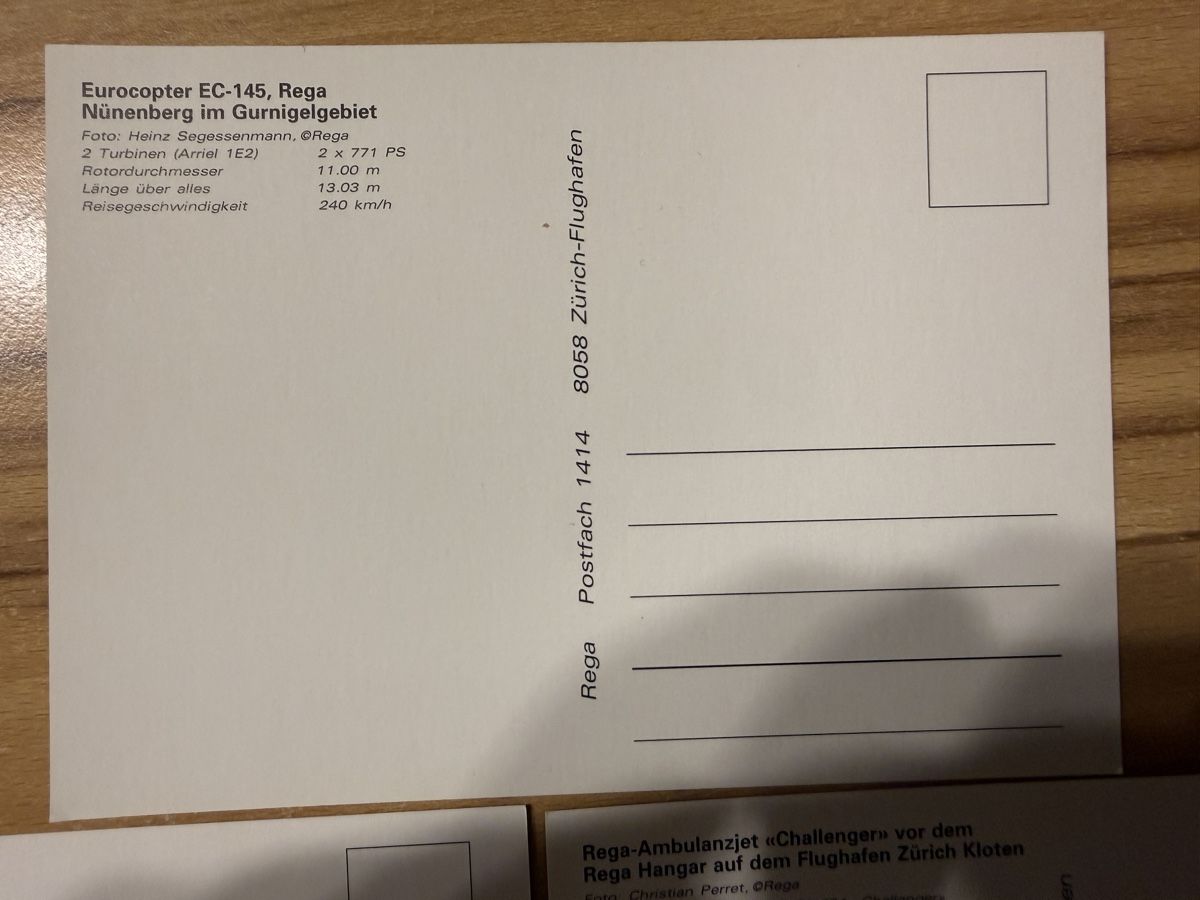 Cartoline postali: 3 Stück Ansichtskarten REGA – Nuovo (secondo la descrizione) da Messen venduto da Versber 7