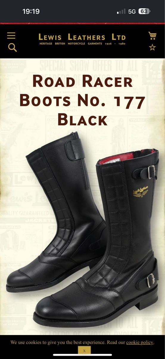 Scarpe da uomo: Motorradstiefel gr.46 Lewis – Nuovo e nell'imballaggio originale da bellmund venduto da Mickey71 6