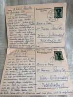 1954 Korrespondenzkarten, Vintage, Rarität, Österreich, 
