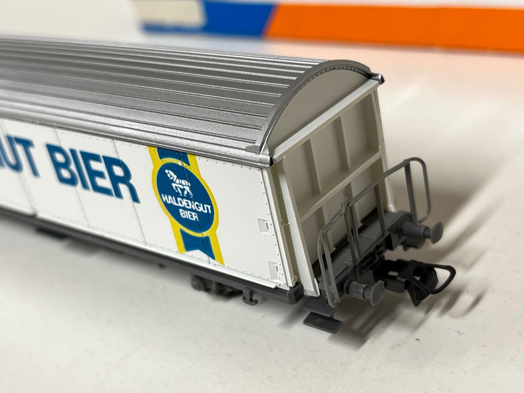 Roco Modelleisenbahnen: Roco SBB-Schiebewagen "HALDENGUT BIER"  H0 DC – Gebraucht aus Geroldswil von TopTrain54 3