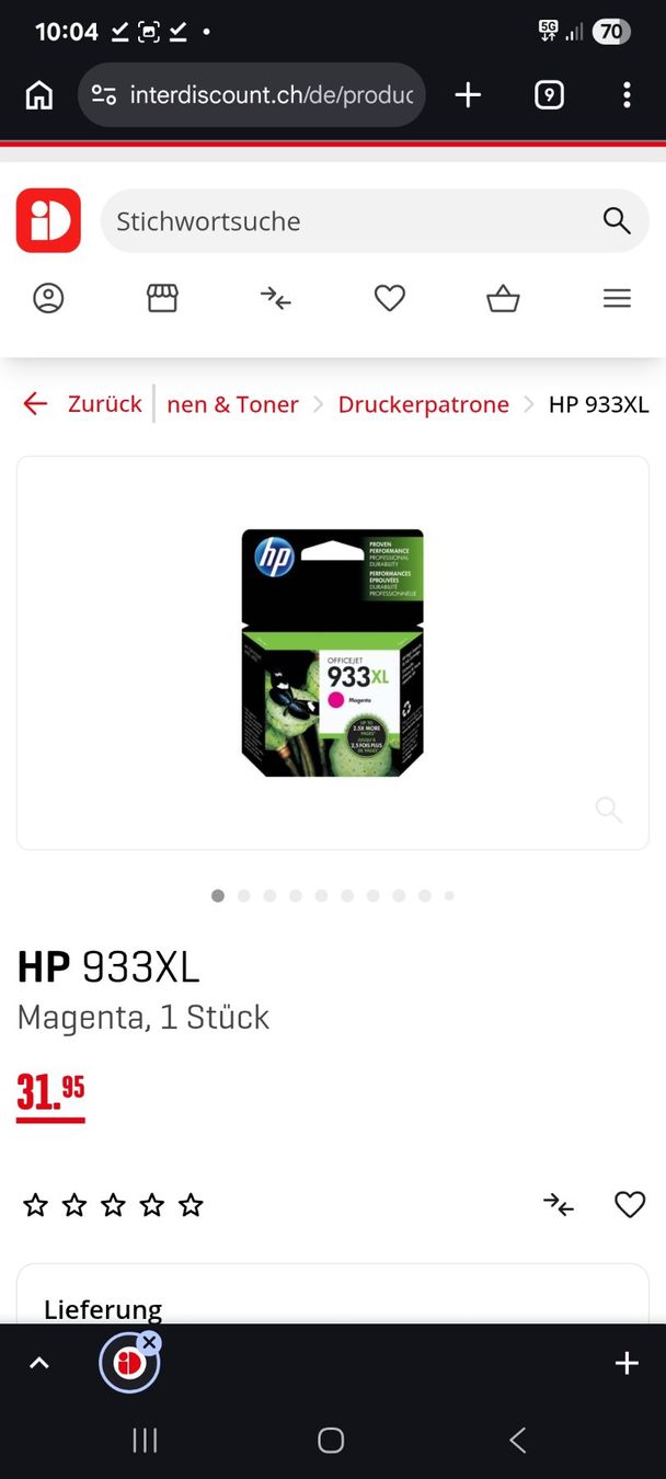 Hewlett Packard Cartucce per stampanti & toner: HP 993 XL Meganta – Nuovo e nell'imballaggio originale da Zürich venduto da zumGO 1