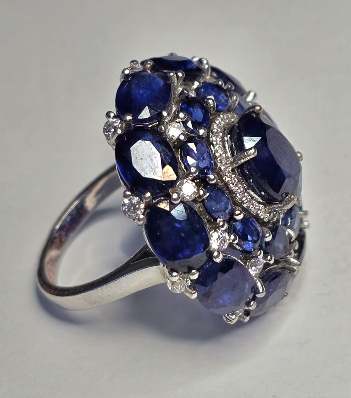 Anelli: Safir Fingerring – Nuovo (secondo la descrizione) da Zürich venduto da benedikt12 1