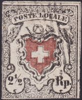 Poste Locale: Type 32 (14I.b) schönes Stück +Attest, 2300.-
