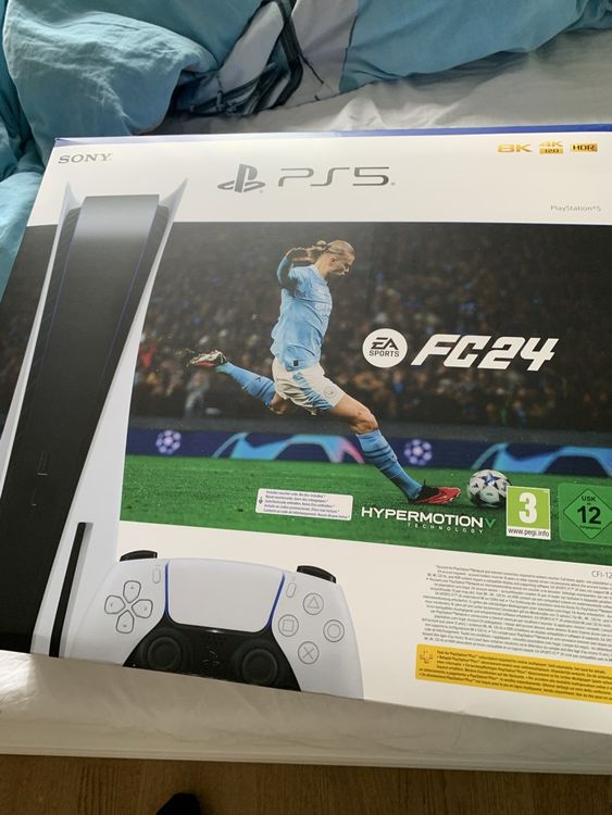 Ps 5 Disc version inkl. ea fc24, Controller, Headset (Gebraucht) in für ...