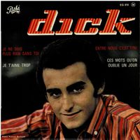EP 45t Dick Rivers - Je ne suis rien sans toi +3