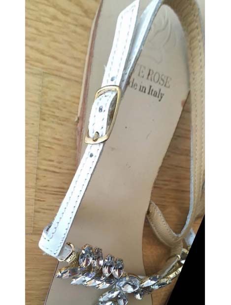 Walder Chaussures femmes: weisse Sandalen, Grösse 39 – Neuf avec emballage d'origine à Winterthur par butterfly210 3