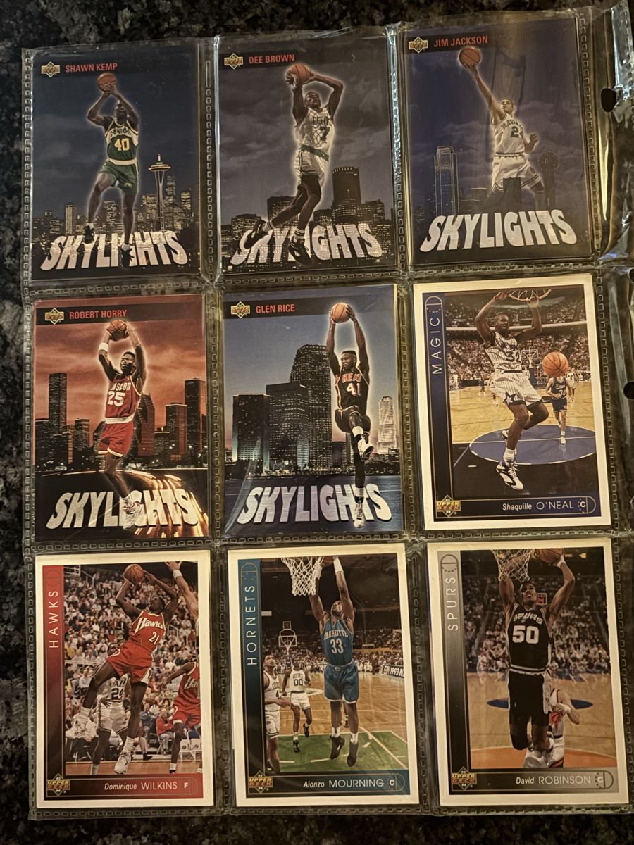 Nba Sammelbilder & Trading cards: NBA 93-94 Trading-Cards Upper Deck – Neu (gemäss Beschreibung) aus Zofingen von Angelomichael 1