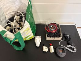 Konvolut Kabel Adapter Netzteile diverse gebraucht