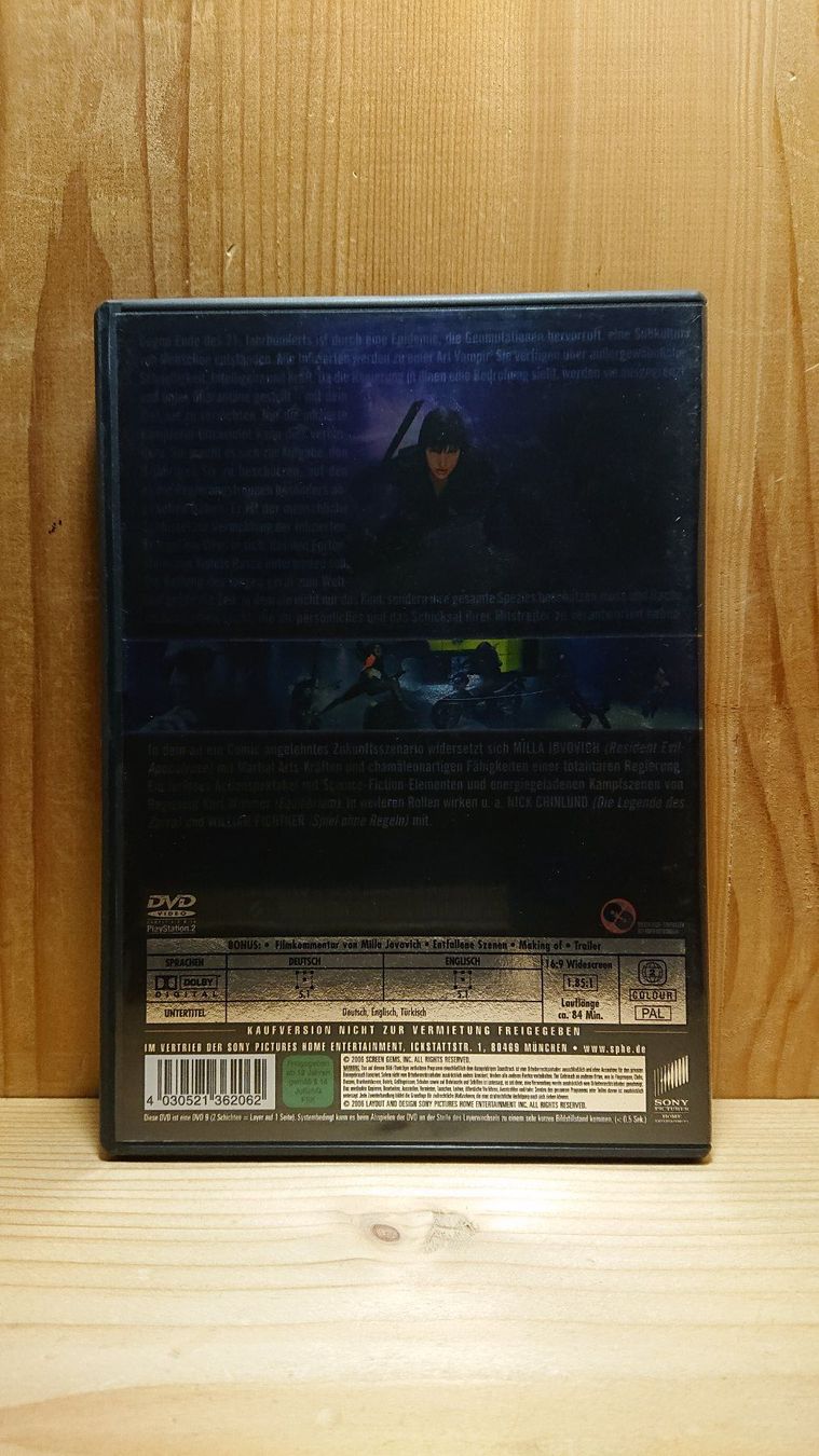 Tutti i DVDs: ULTRAVIOLET DVD mit Milla Jovovich – Usato da Wilderswil venduto da Exebub 1