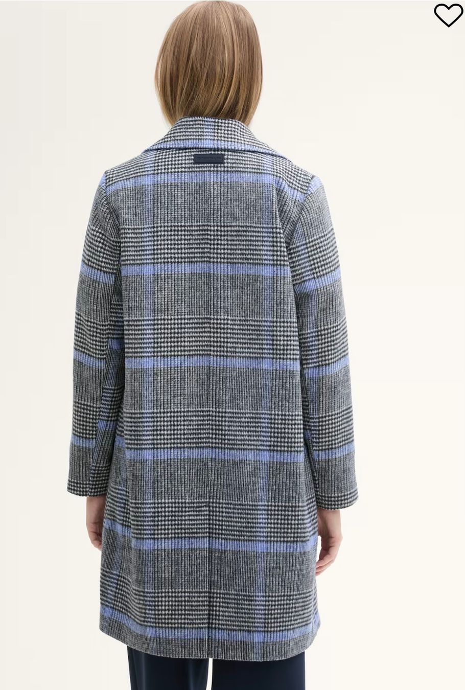 Tom Tailor Cappotti: Tom Tailor Langer karierter Mantel – Nuovo (secondo la descrizione) da Luzern venduto da Sommer_26 3