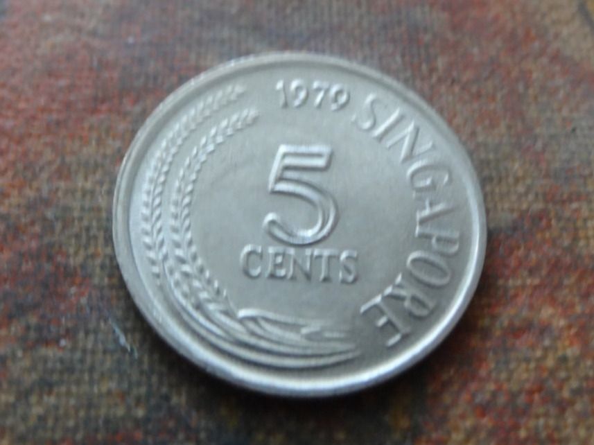 Tutti le monete: SINGAPOUR  5  Cents  1979 – Usato da Romanel-sur-Lausanne venduto da Swift13 1
