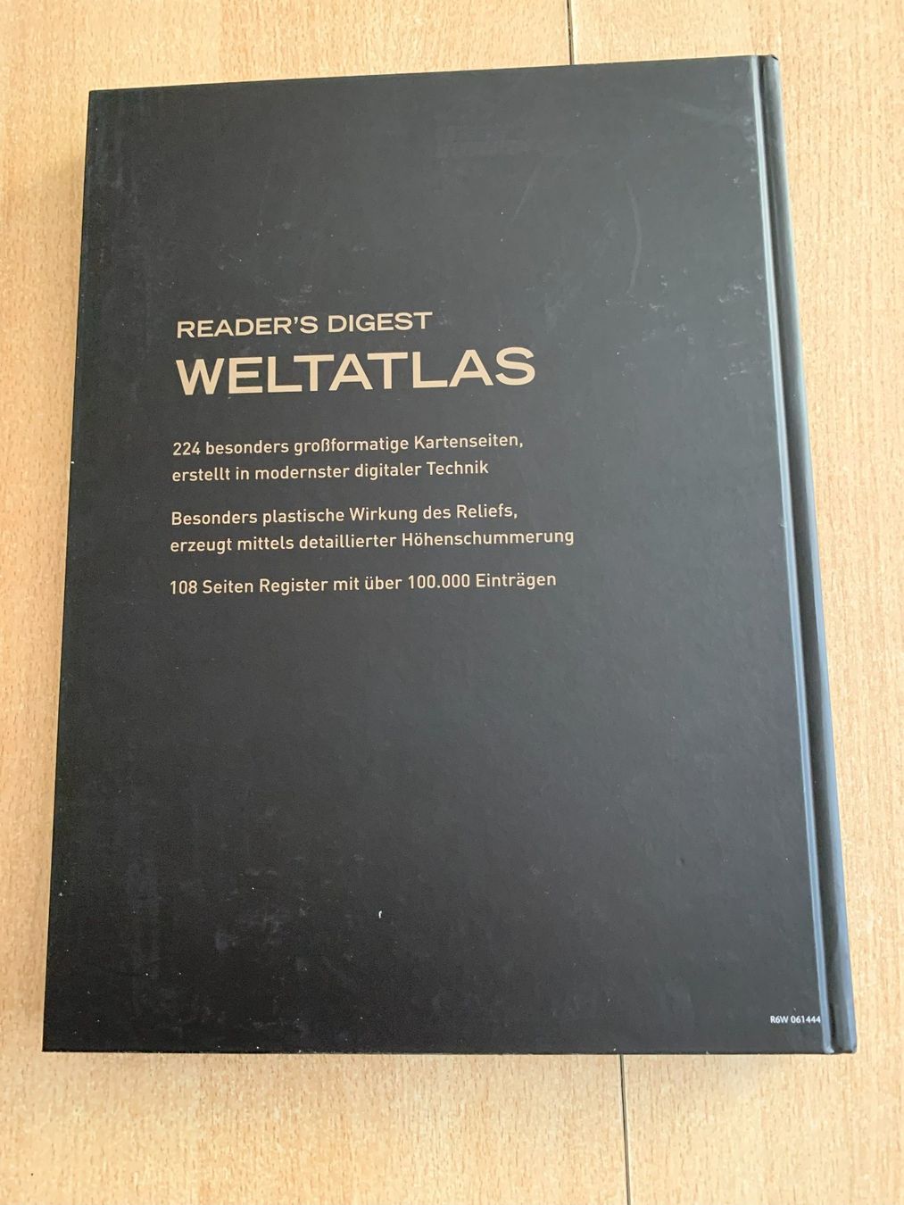 Libri: Reader's Digest Welt Atlas – Usato da Reinach BL venduto da Grolifcb 1