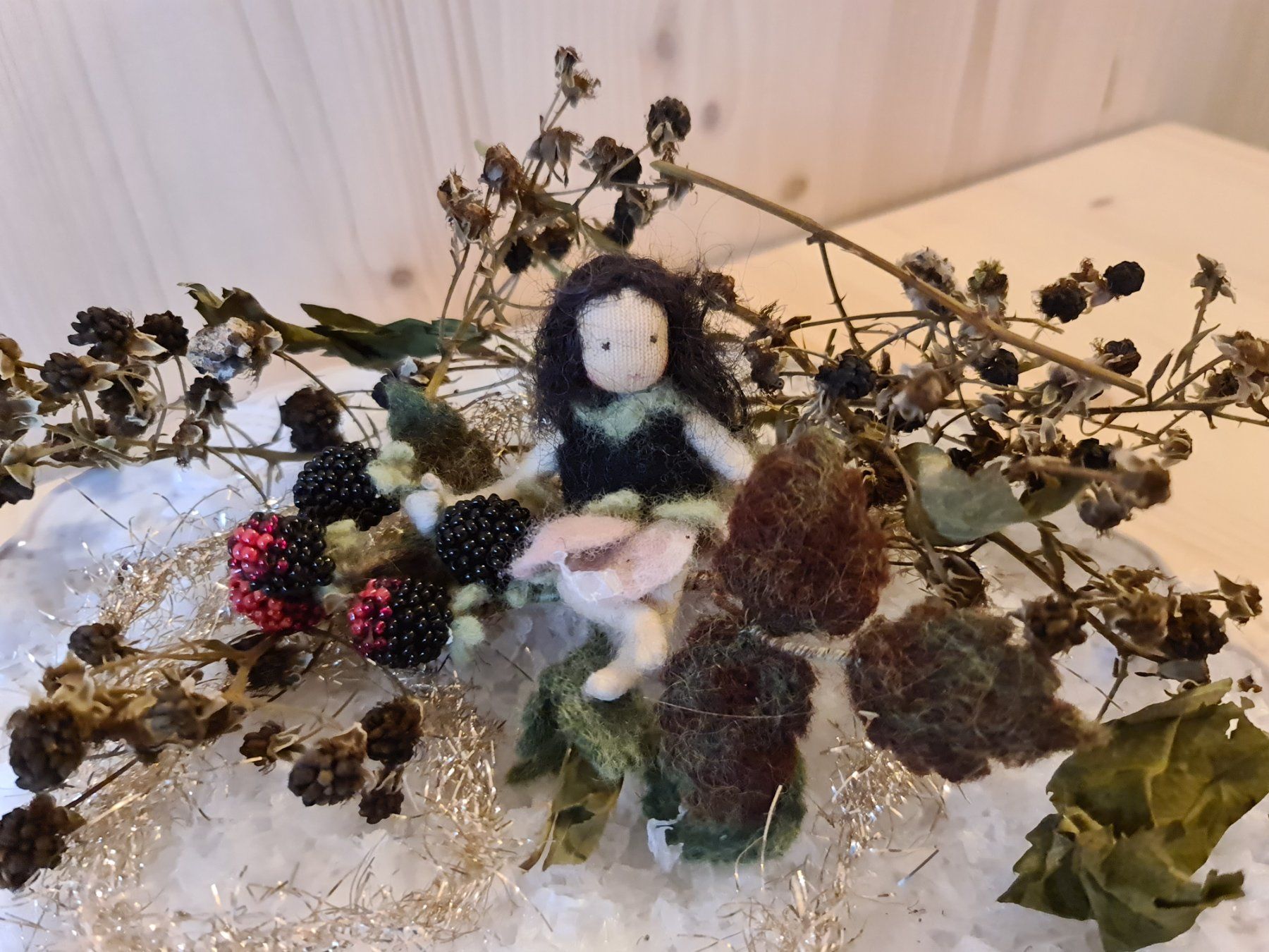 Puppen: Püppchen "Brombeermädchen" – Neu (gemäss Beschreibung) aus Uster von Cruleye 4