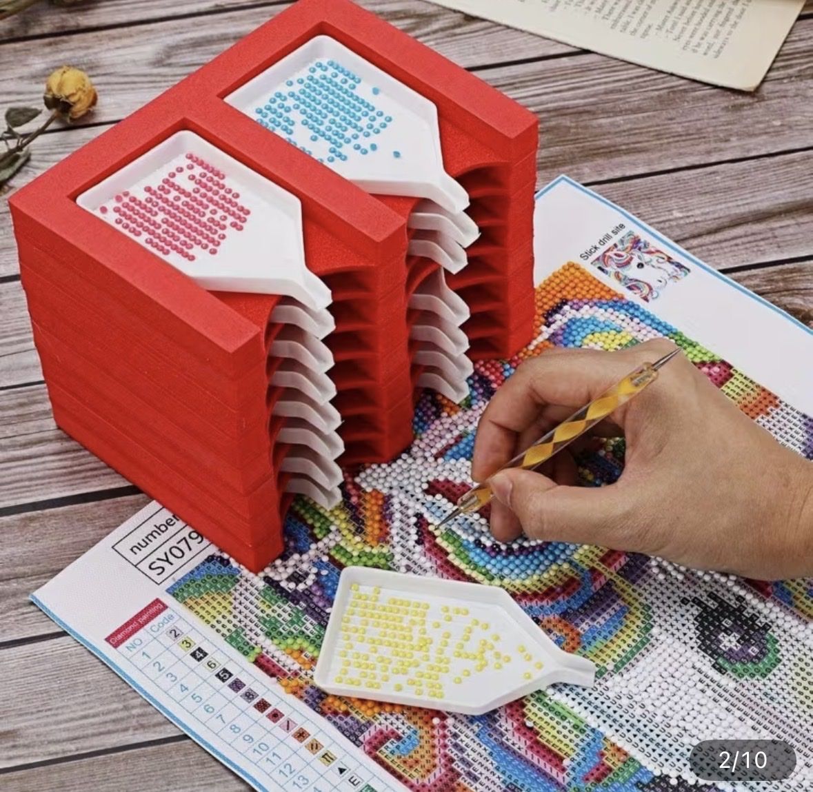 Kits de loisir créatif: Sortierbox Diamond Painting 2x – Neuf avec emballage d'origine à Amriswil par SCHLOSSGEISTLI 1