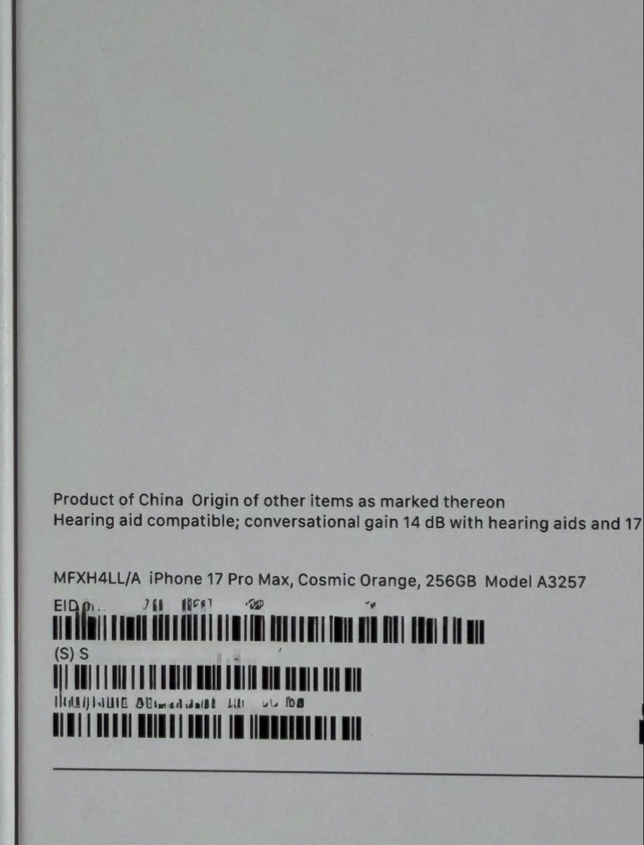 Apple Portables: IPHONE 17 PRO MAX – Neuf avec emballage d'origine à Lausanne par DavodKa 3
