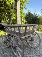 Antiker Leiterwagen / Bollerwagen aus Holz