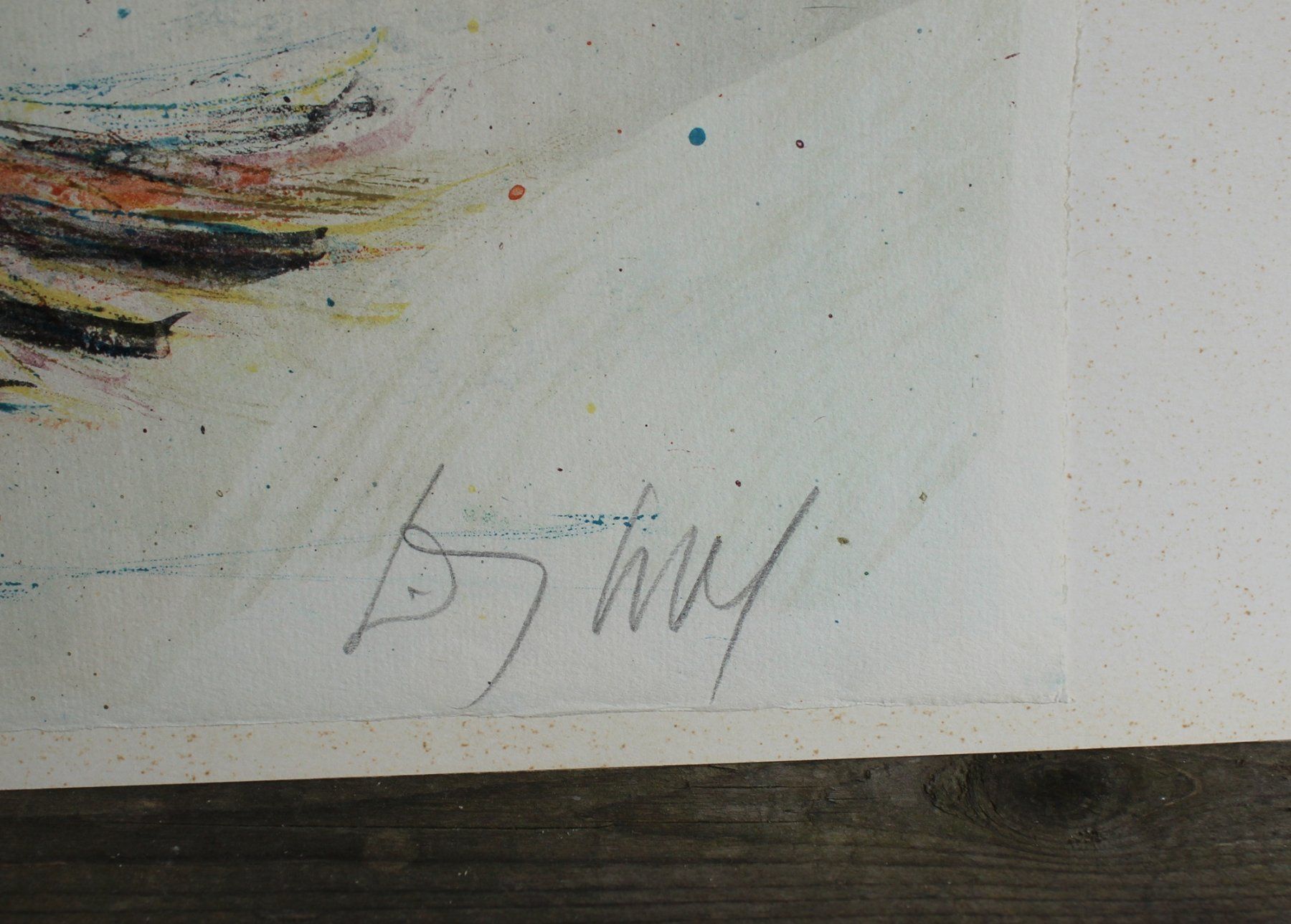 Grafica & Litografie: Fritz Hug Original Litho Ente Probe Widmung Handsigniert – Usato da Zürich venduto da Auctionata 3