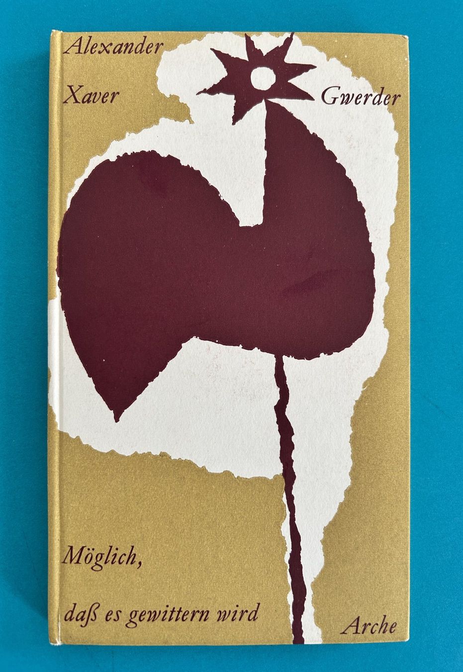 Libri: A.X. GWERDER: GEWITTER – Usato da Zürich venduto da Domus09 1