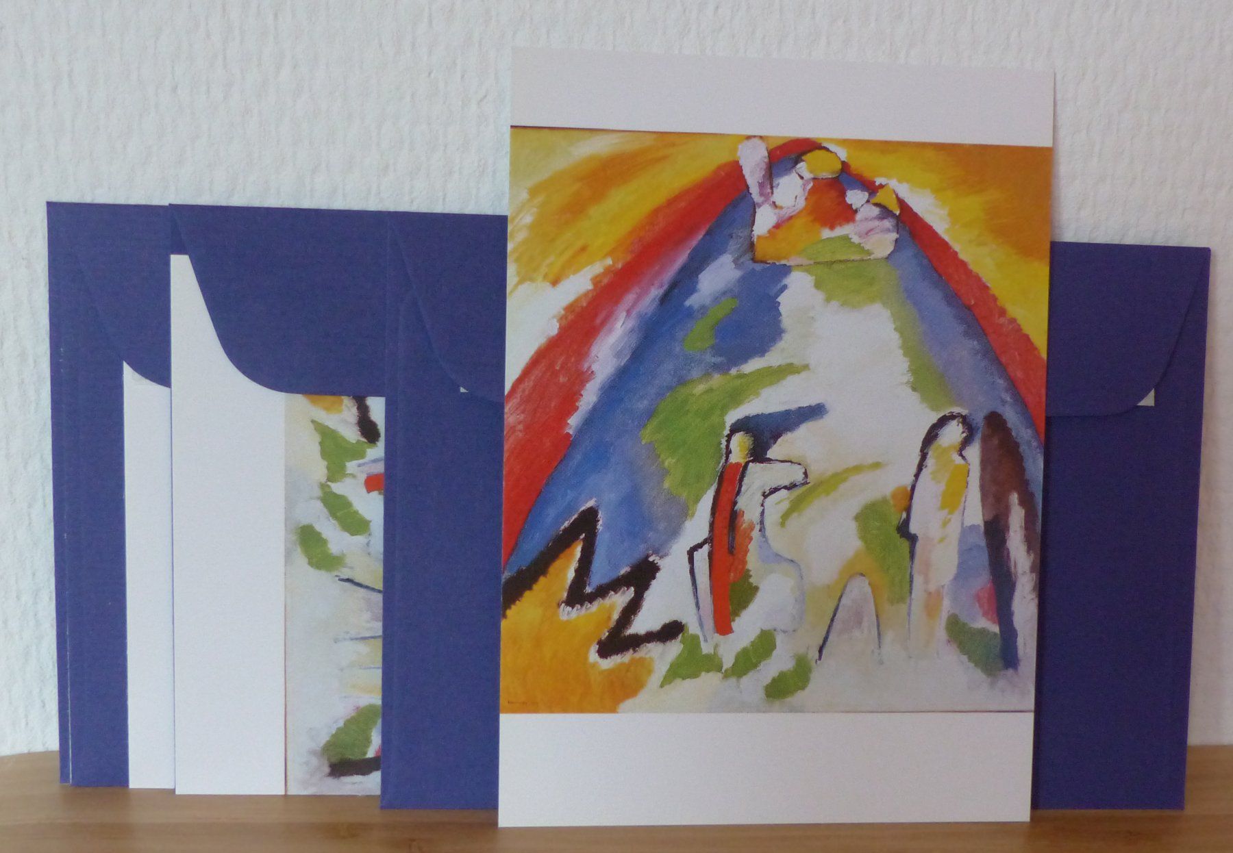 Cartoline: Kunstpostkarten inkl. Umschlag Kandinsky, VanGogh, Cézanne – Nuovo e nell'imballaggio originale da Feldis/Veulden venduto da cards4you 3