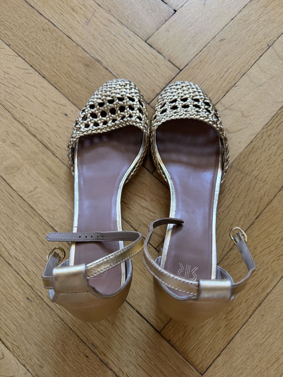 La Redoute Scarpe da donna: Sandales à talons La Redoute dorées - taille 41 – Usato da Lausanne venduto da Stephaniesdressing 8