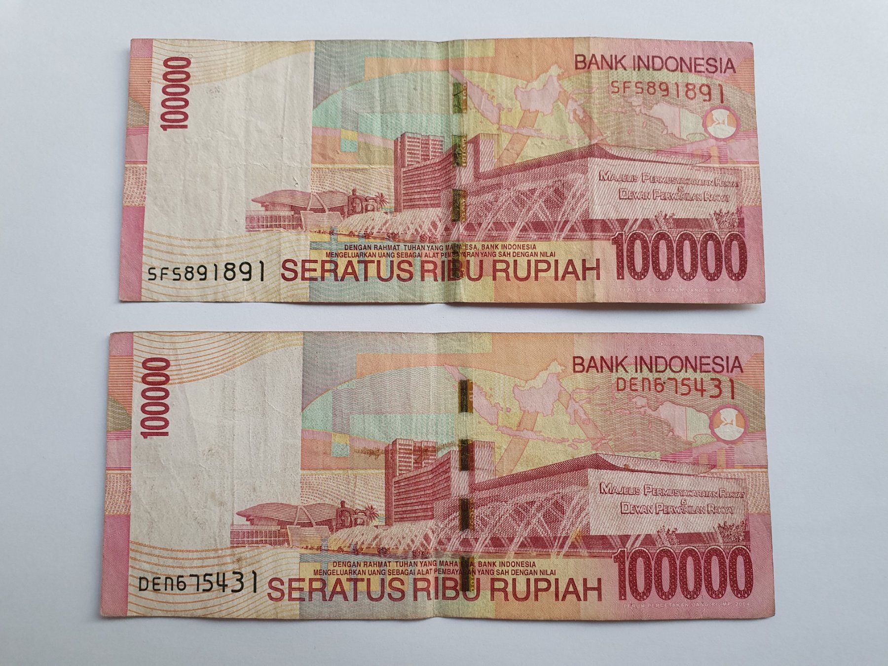 Banconote: Banknoten aus Indonesien – Usato da Pravidondaz venduto da LVtik 6