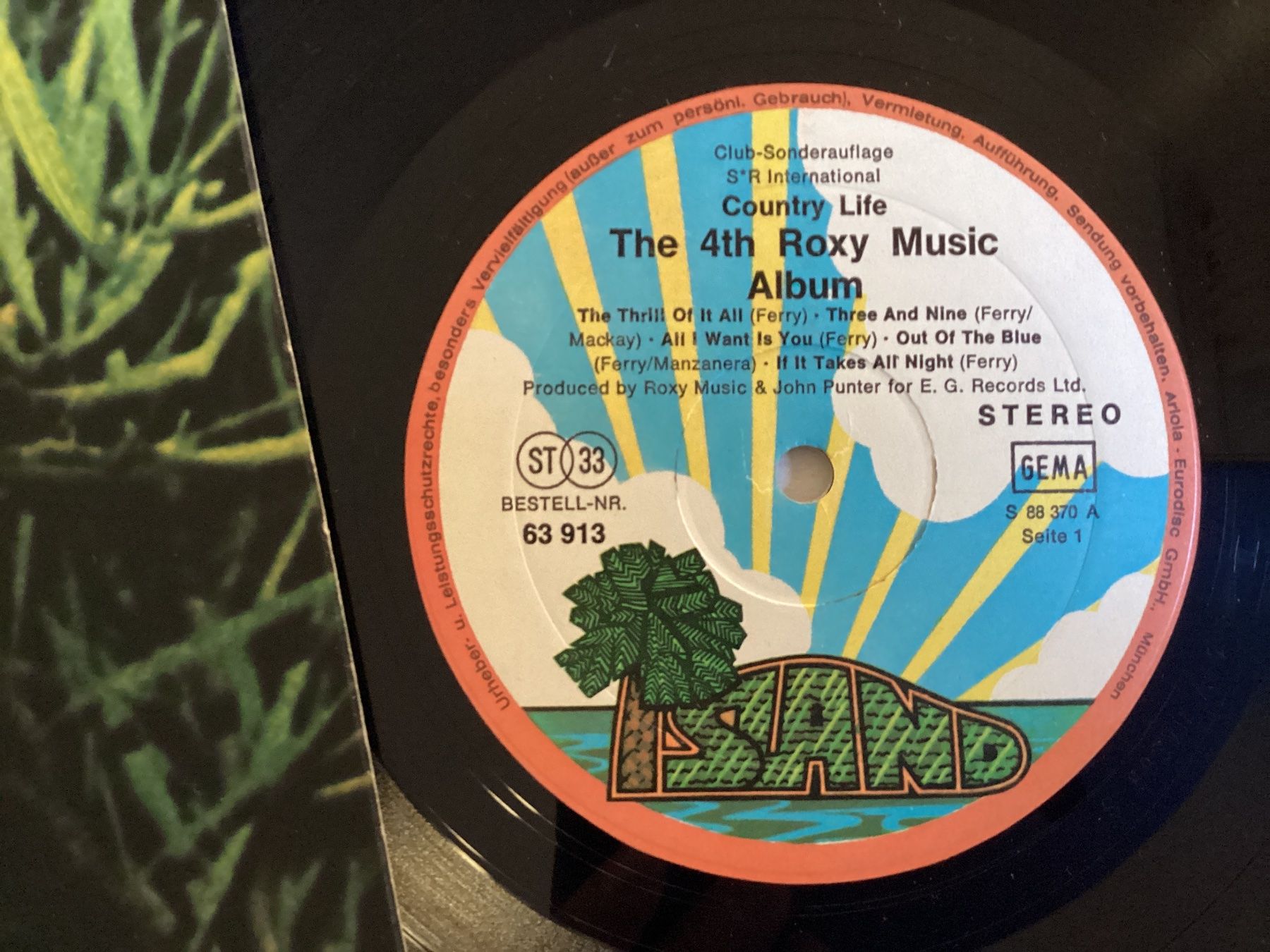 Dischi in vinile: Roxy Music LP - Country Life – Usato da Gutenswil venduto da Hamzian 1