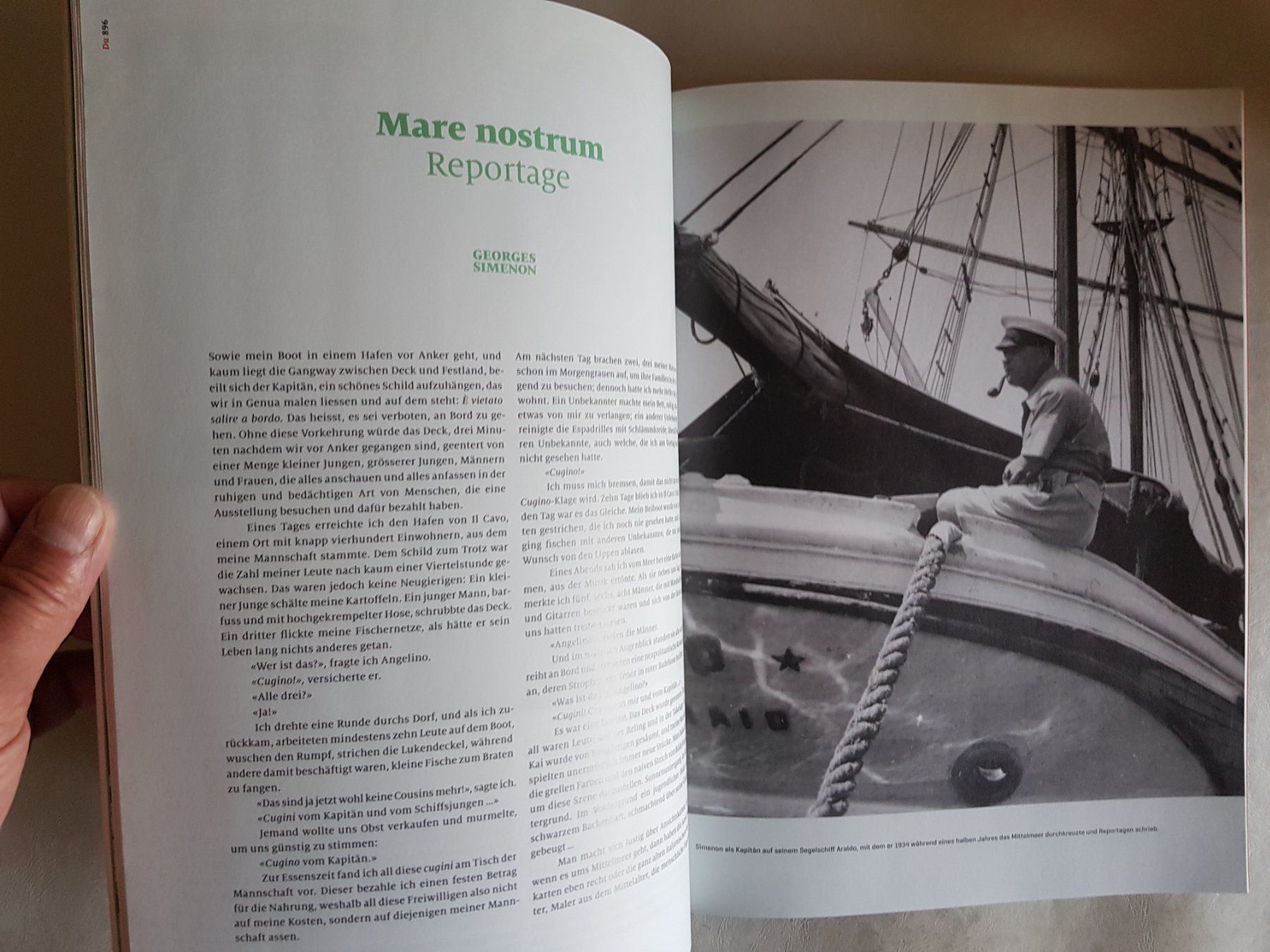 Riviste & Magazine: Zeitschrift DU - Georges Simeon - 2019 – Nuovo (secondo la descrizione) da Walterswil BE venduto da Lonitti 7