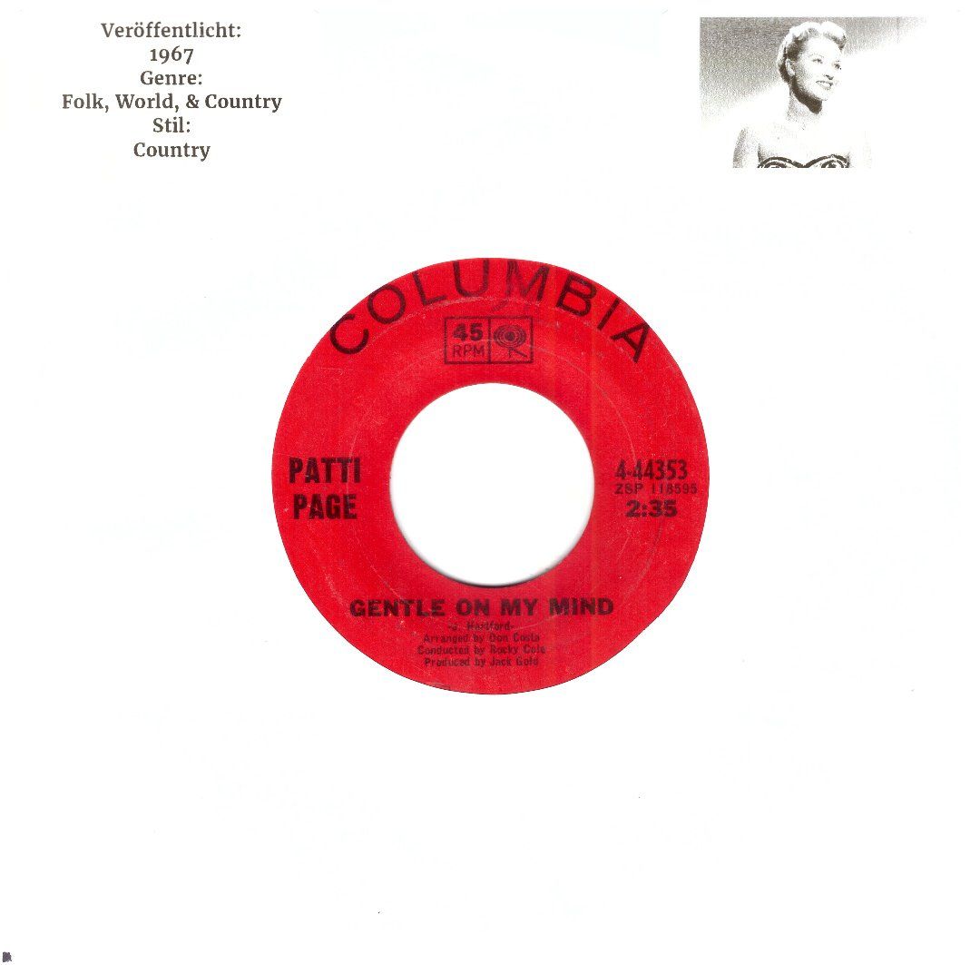 Dischi in vinile: PATTI PAGE – Usato da Bassersdorf venduto da house-of-vinyl