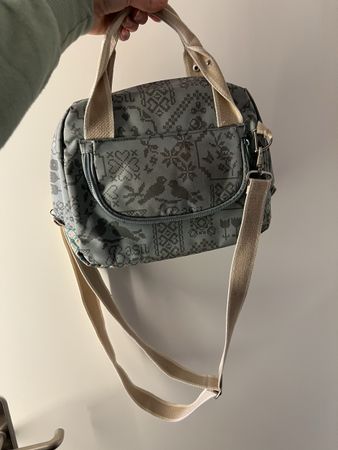 Basil Handtasche mit schönem Muster Vintage Style