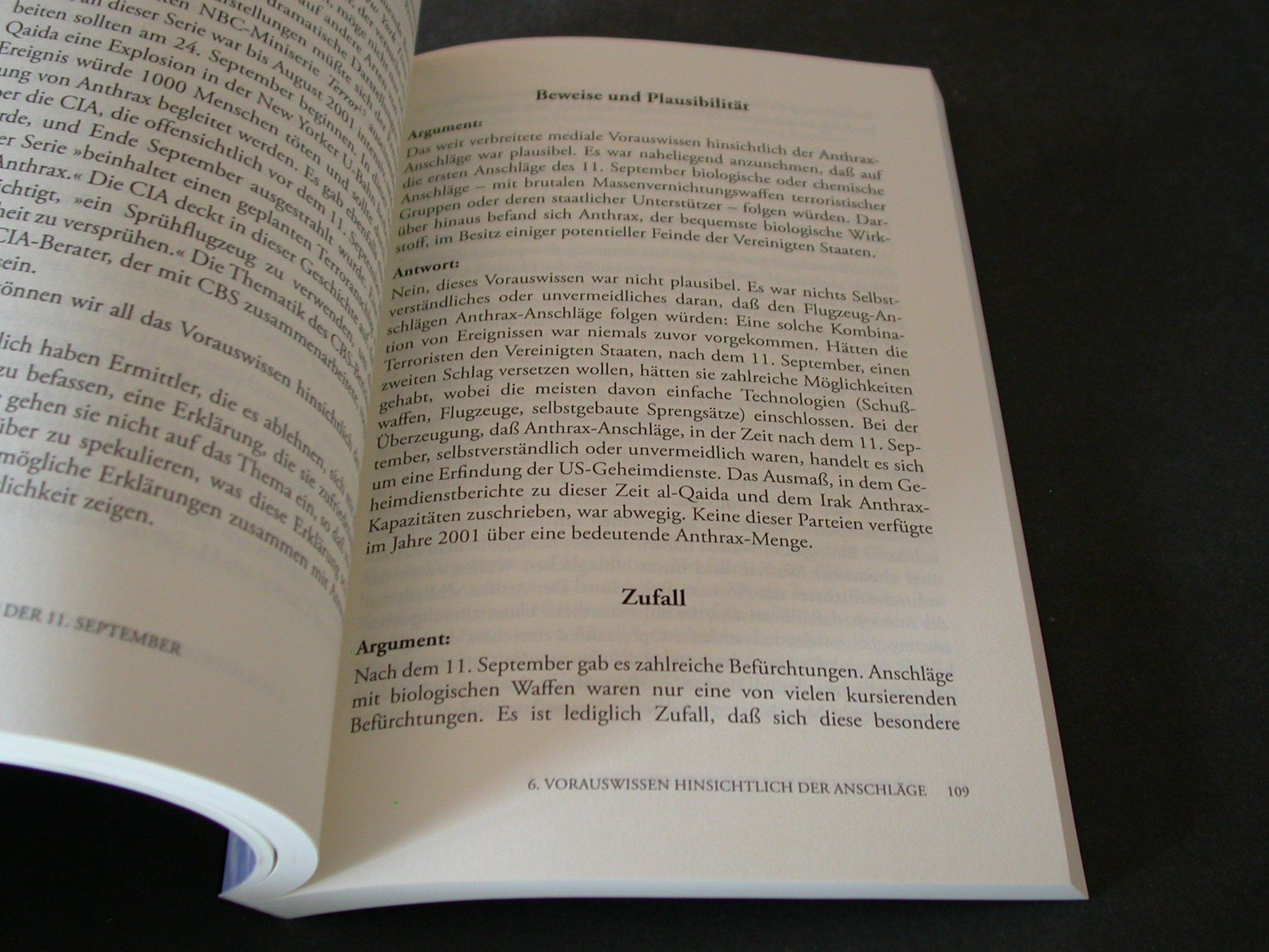 Bücher: Anthrax und der 11. September – Gebraucht aus Zürich von Marcel6887 4