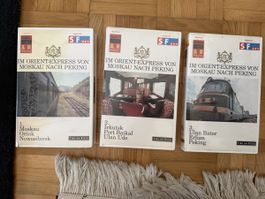 Drei VHS Kassetten Orient-Express Moskau Peking guter Zustan