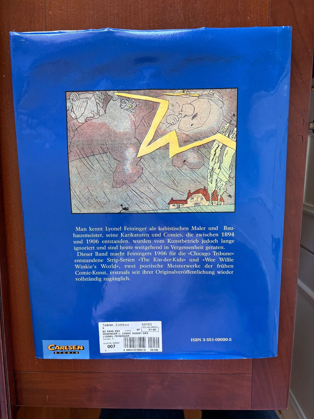 Fumetti: Die Comic-Kunst des Lyonel Feininger  1. Aufl 1994 Carlsen – Usato da THERWIL venduto da Fcbbasel 4