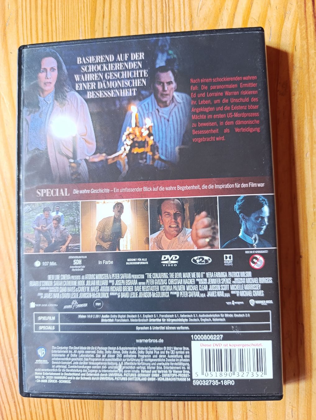 Tous les DVDs: Conjuring 3 – D'occasion à Fischenthal par Widder71 1