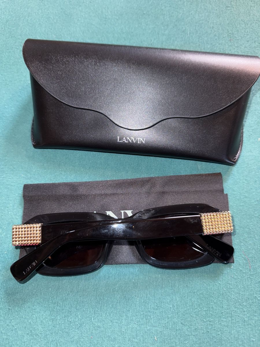 Lanvin Occhiali & Lenti: Lanvin Sonnenbrille, neu! Schwarz. – Nuovo (secondo la descrizione) da Pieterlen venduto da Ksenia3003 1