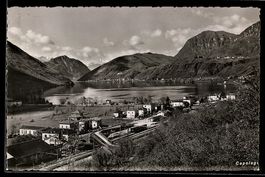 Capolago, Veduta del paese sul lago e st