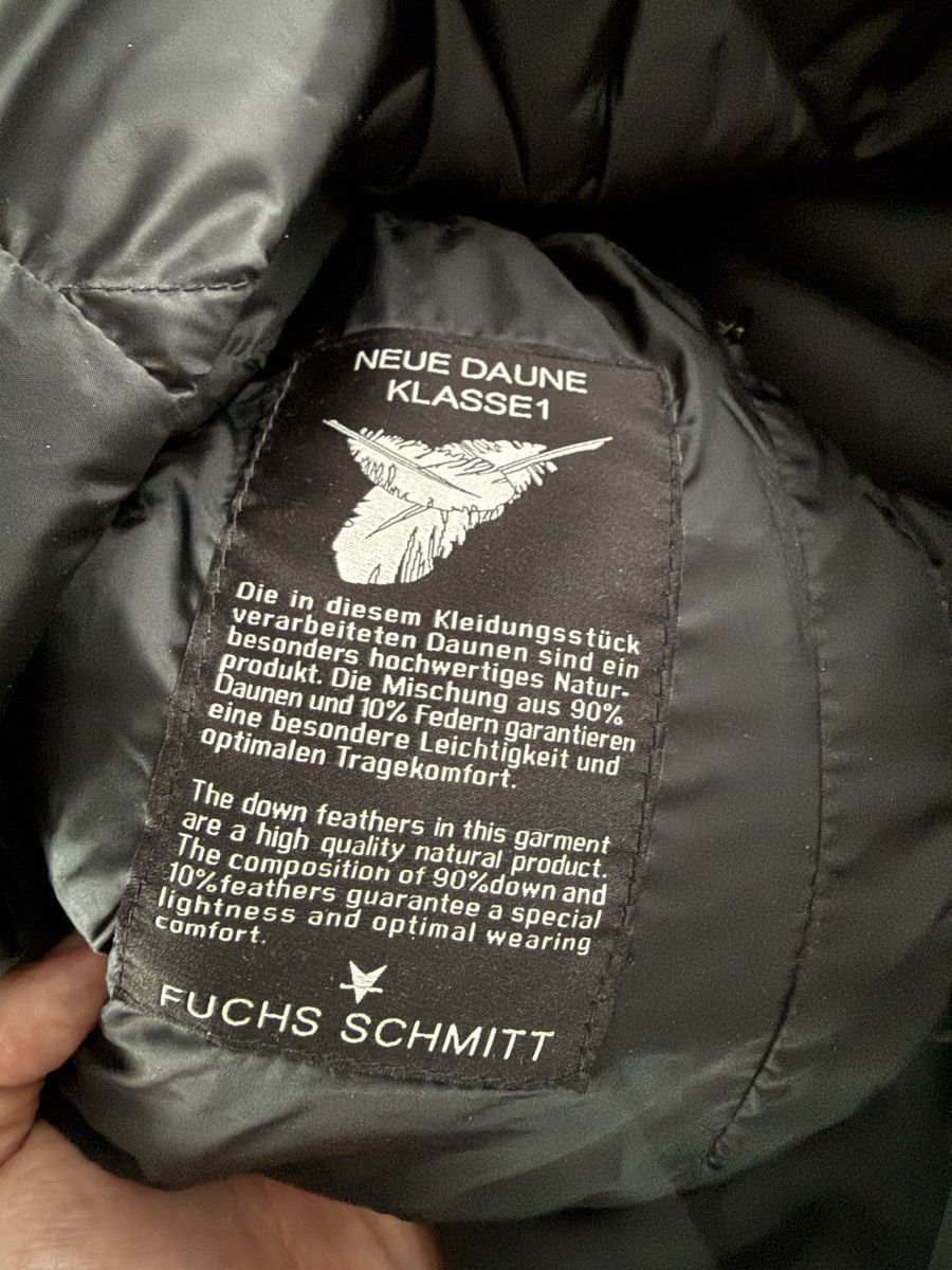 Fuchs Schmitt Giacche: Fuchs Schmitt Daunenjacke Schwarz – Usato da Männedorf venduto da mel_st6z 1