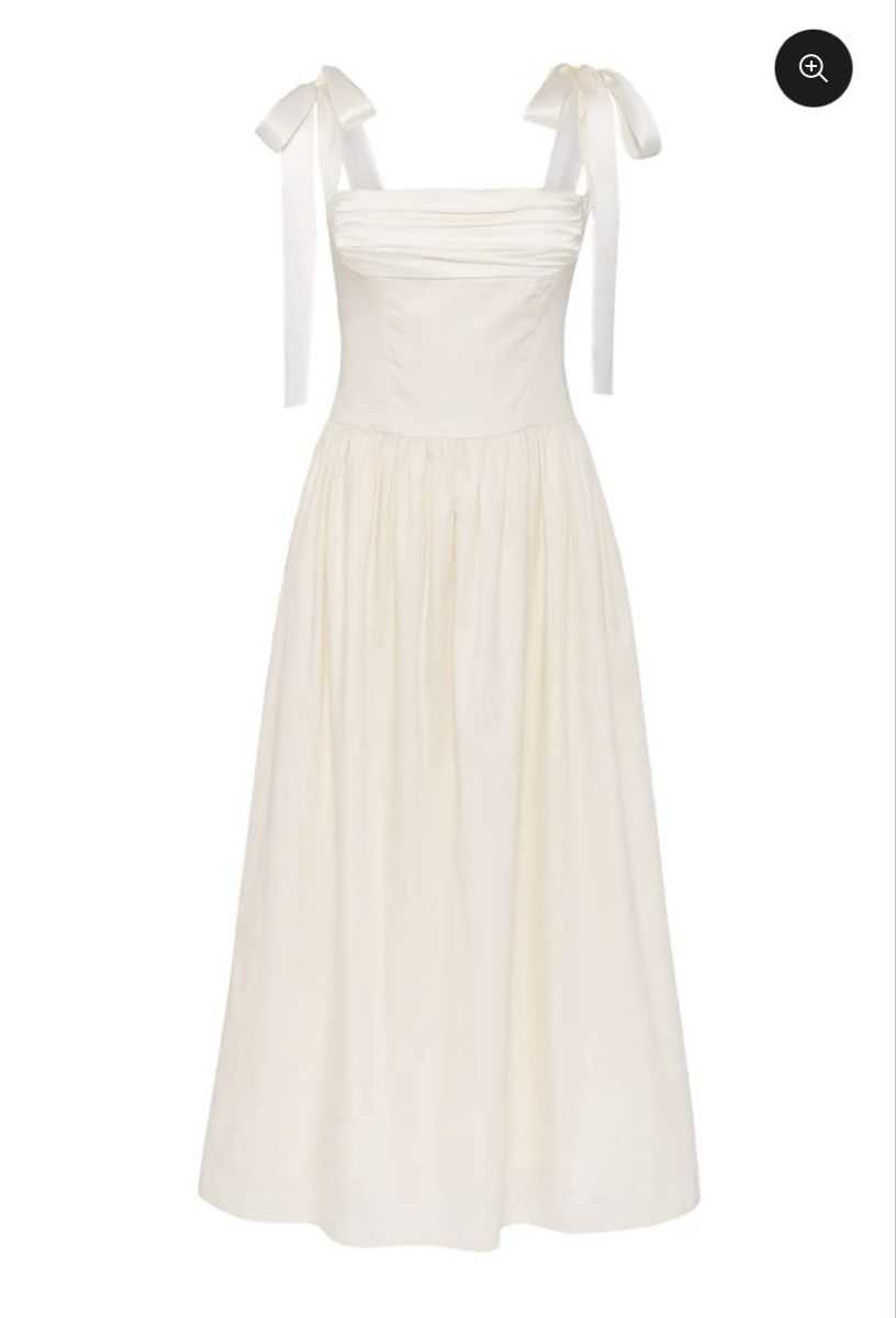 Vestiti: Ivory satin dress – Nuovo e nell'imballaggio originale da Zürich venduto da kat_7hrb 1