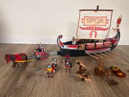 Playmobil Römer Schiff/Galeere mit Streitwagen